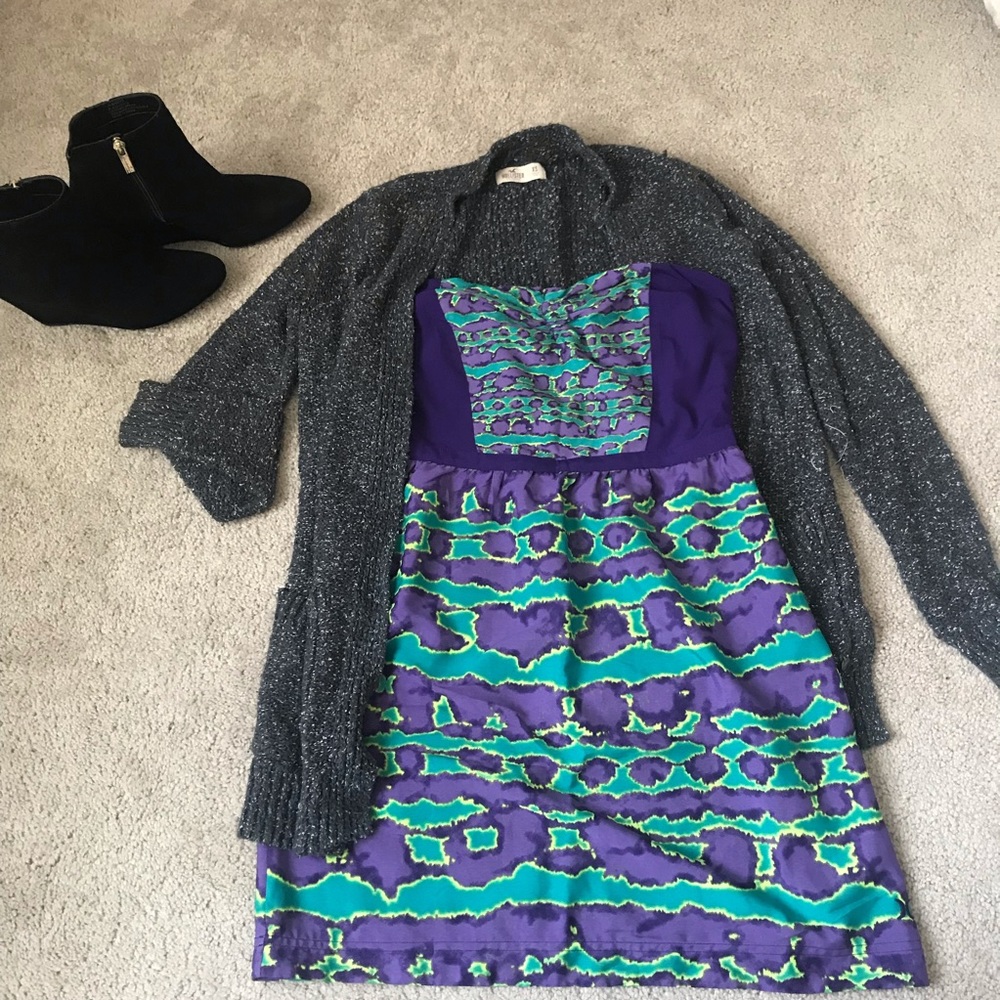 Brand New Hurley Summer Dress Strapless